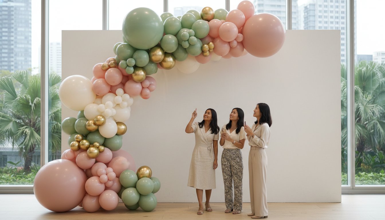 Organic Balloon Garland Singapore: The Ultimate Guide to Modern Event Decor