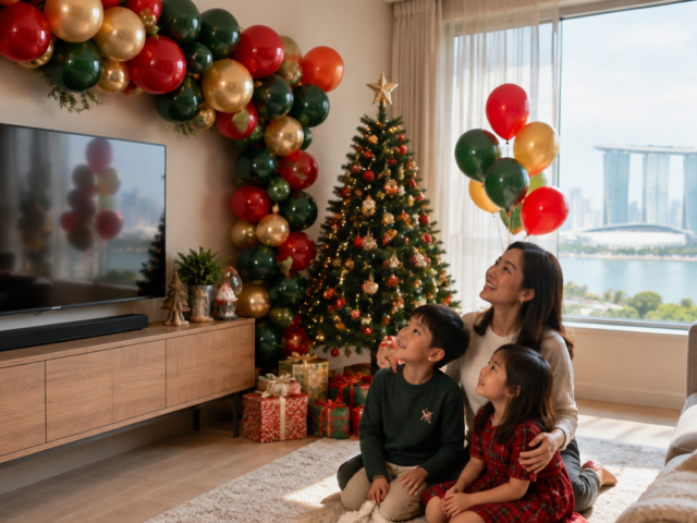 Christmas Balloon Decor Ideas for Your Singapore Party