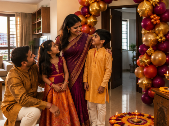 Deepavali Balloon Decor Ideas for Your Singapore Home